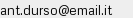 Indirizzo email